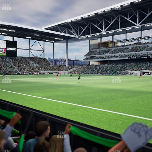 Q2 Stadium - Section 128 Seat View