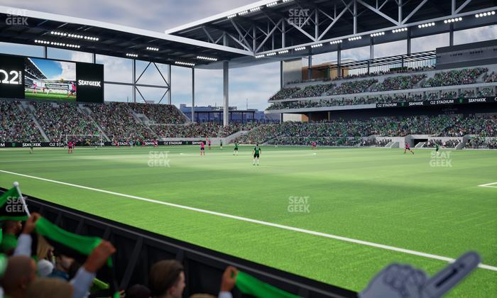 Q2 Stadium - Section 128 Seat View