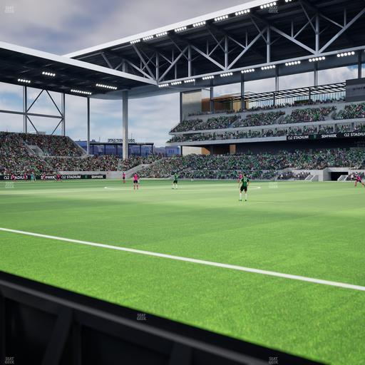 Q2 Stadium - Section 129 Seat View