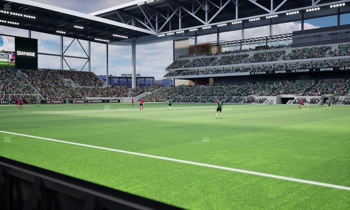 Q2 Stadium - Section 129 Seat View