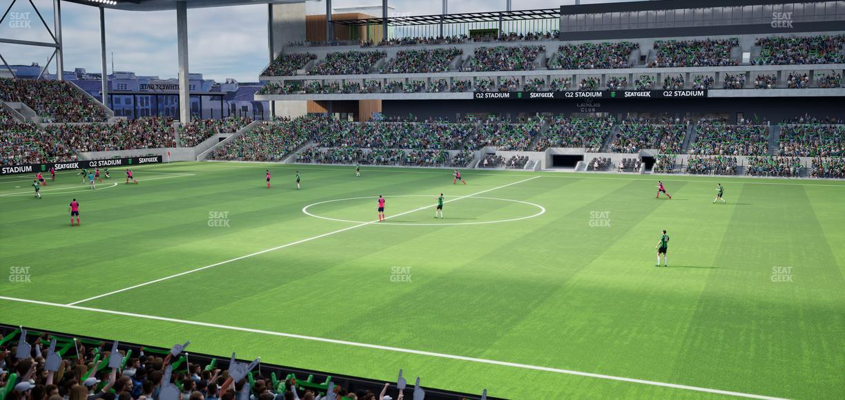 Q2 Stadium - Section 130 Seat View
