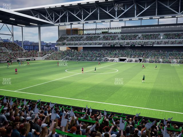 Q2 Stadium - Section 130 Seat View