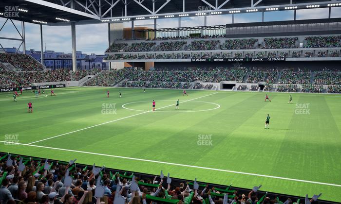Q2 Stadium - Section 130 Seat View