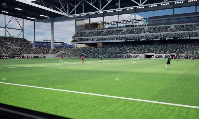 Q2 Stadium - Section 130 Seat View