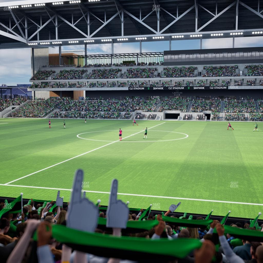 Q2 Stadium - Section 131 Seat View