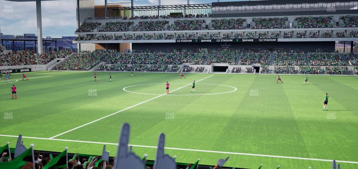 Q2 Stadium - Section 131 Seat View