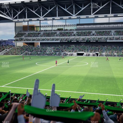 Q2 Stadium - Section 131 Seat View