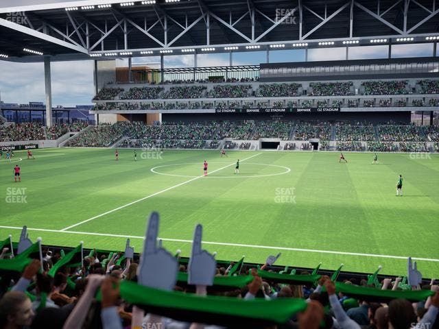 Q2 Stadium - Section 131 Seat View
