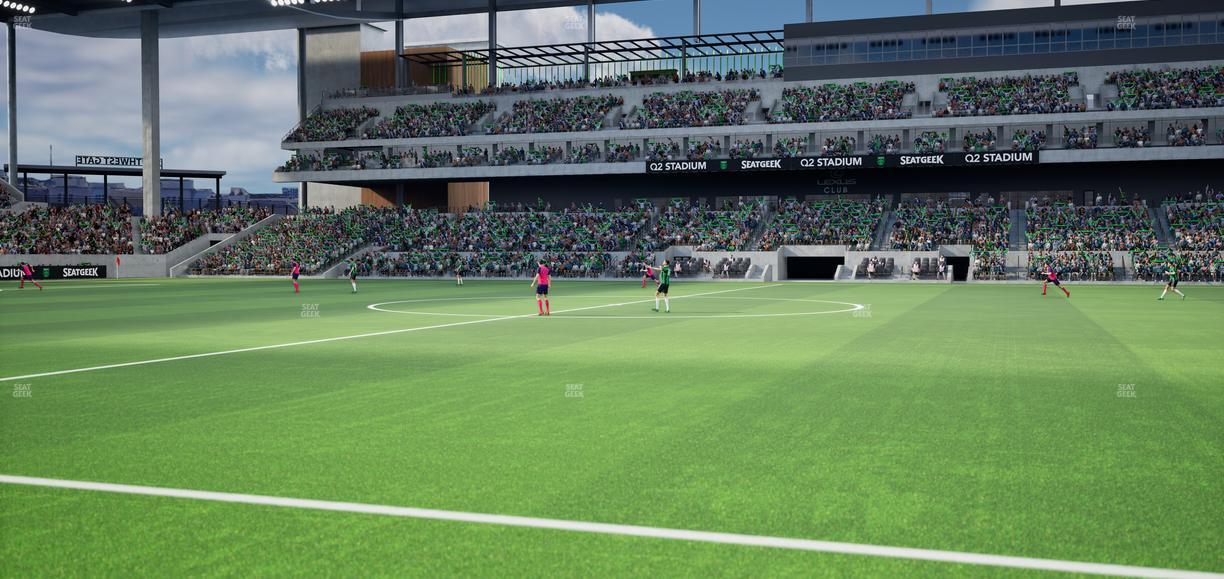 Q2 Stadium - Section 131 Seat View