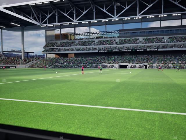 Q2 Stadium - Section 131 Seat View