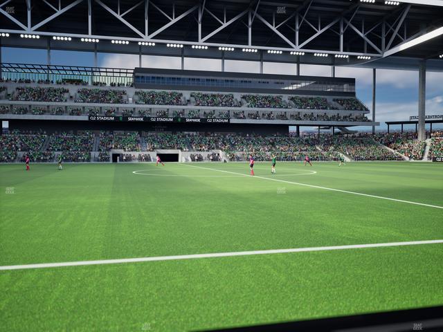 Q2 Stadium - Section 133 Seat View