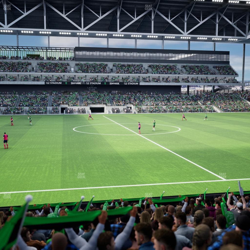 Q2 Stadium - Section 133 Seat View