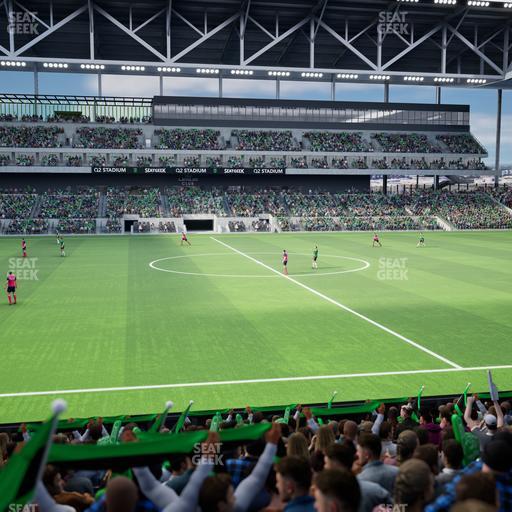 Q2 Stadium - Section 133 Seat View