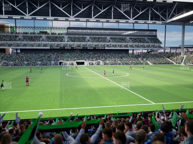 Q2 Stadium - Section 133 Seat View