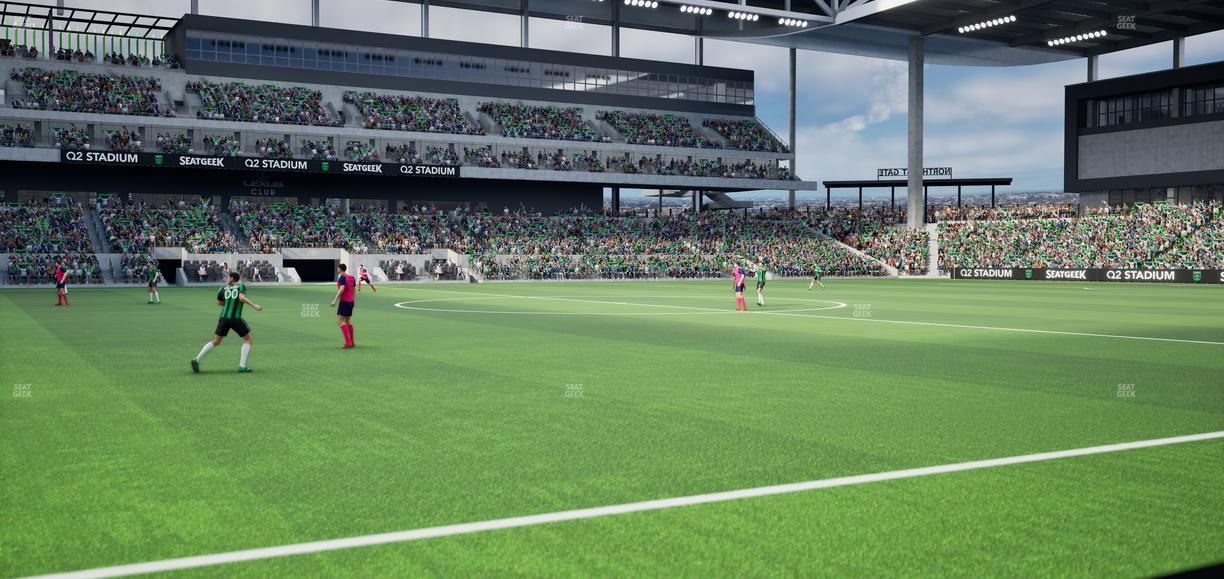 Q2 Stadium - Section 134 Seat View