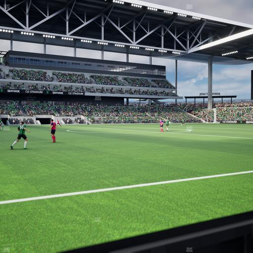 Q2 Stadium - Section 134 Seat View