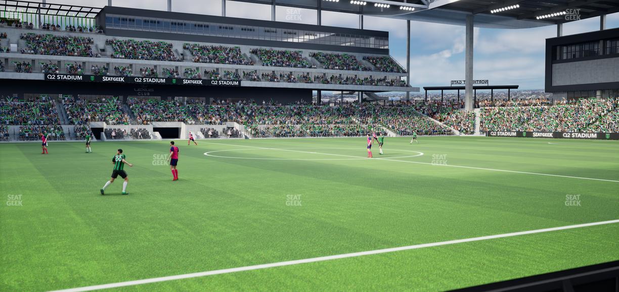 Q2 Stadium - Section 134 Seat View