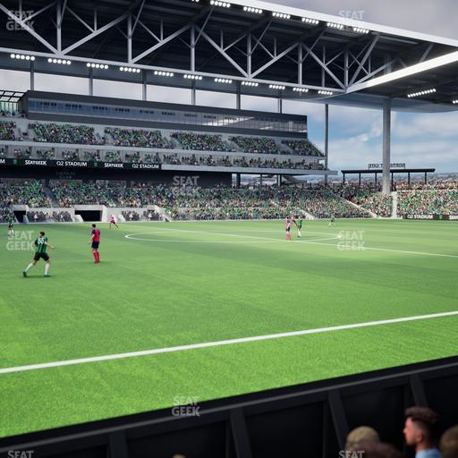 Q2 Stadium - Section 134 Seat View