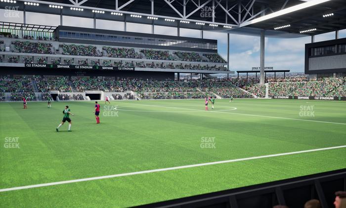 Q2 Stadium - Section 134 Seat View