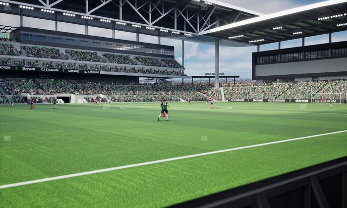 Q2 Stadium - Section 135 Seat View