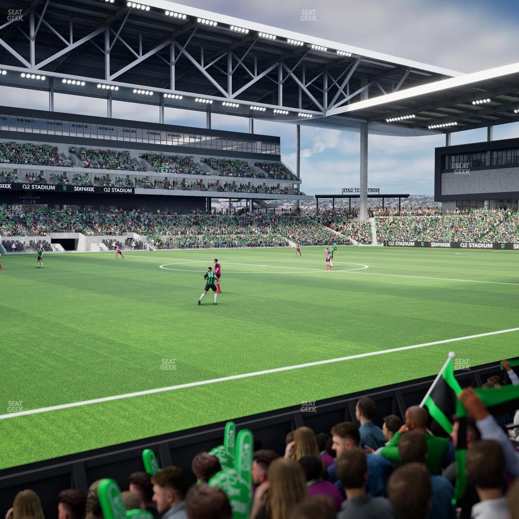 Q2 Stadium - Section 135 Seat View