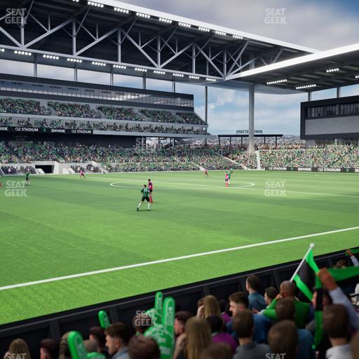 Q2 Stadium - Section 135 Seat View