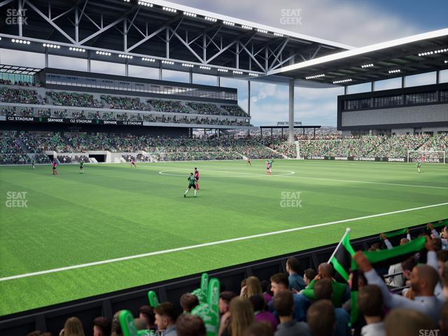 Q2 Stadium - Section 135 Seat View