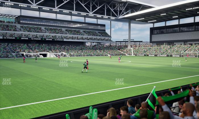 Q2 Stadium - Section 135 Seat View