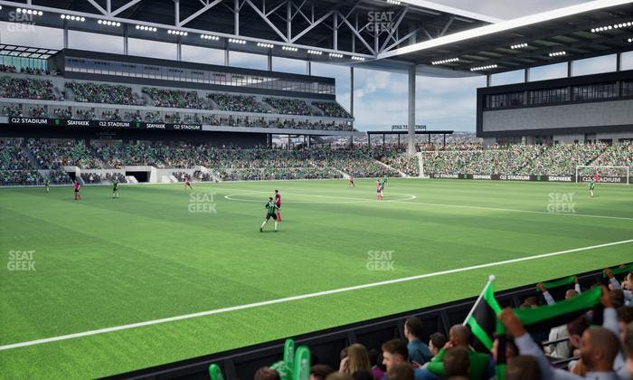 Q2 Stadium - Section 135 Seat View