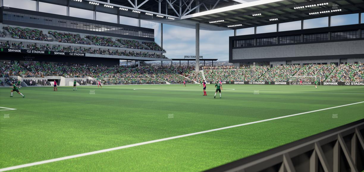 Q2 Stadium - Section 136 Seat View