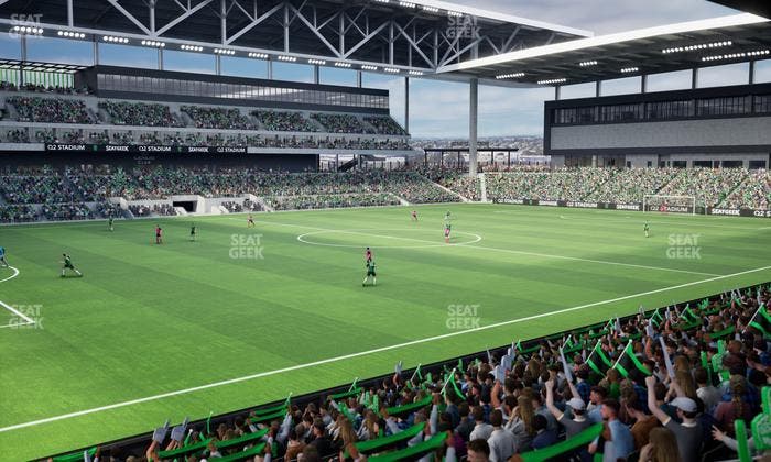 Q2 Stadium - Section 136 Seat View