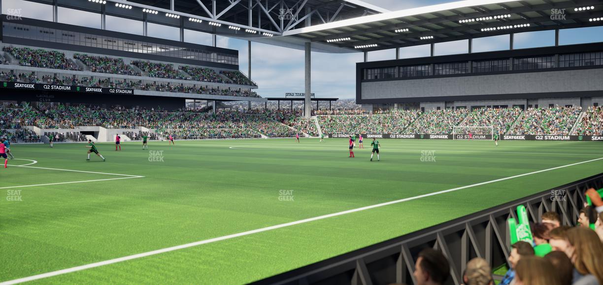 Q2 Stadium - Section 137 Seat View