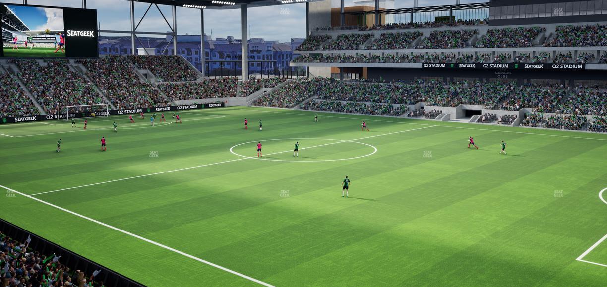 Q2 Stadium - Section 228 Seat View