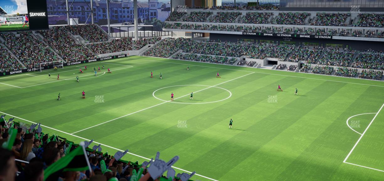 Q2 Stadium - Section 228 Seat View