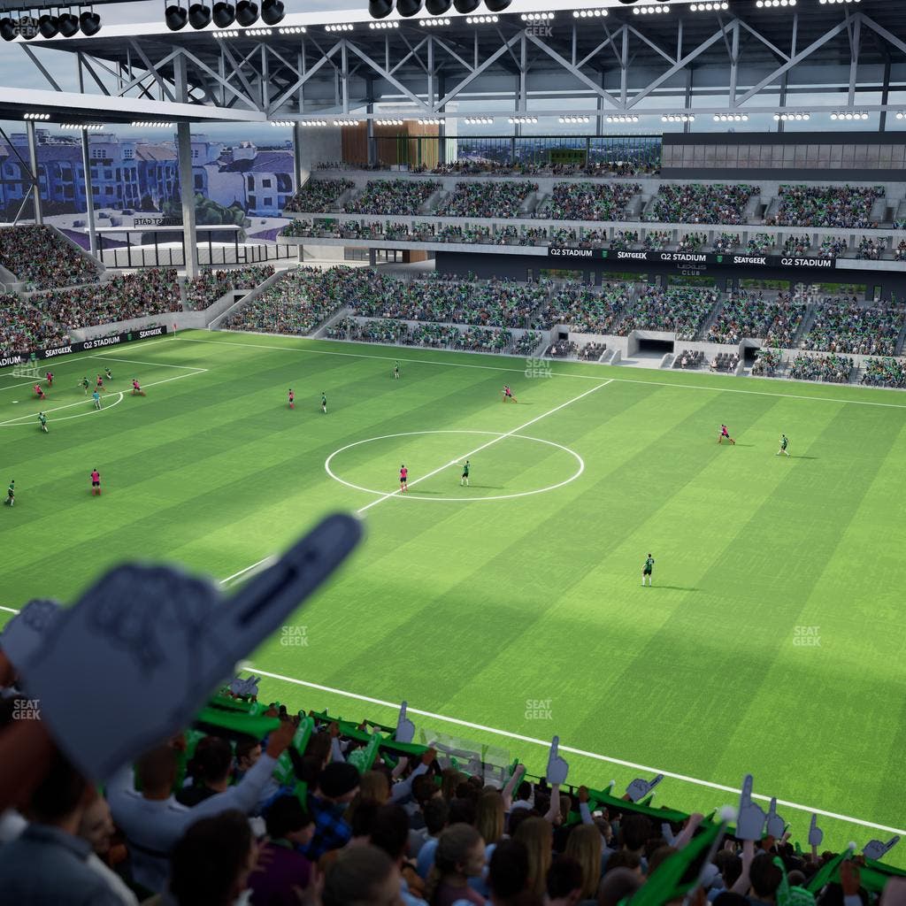 Q2 Stadium - Section 229 Seat View