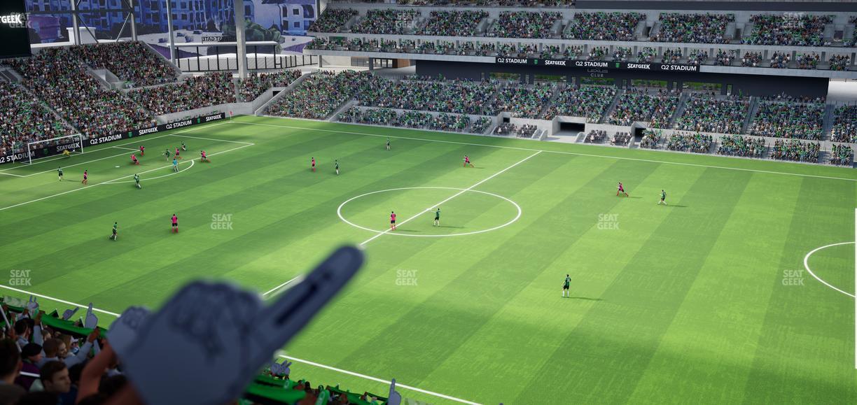 Q2 Stadium - Section 229 Seat View