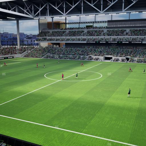 Q2 Stadium - Section 230 Seat View