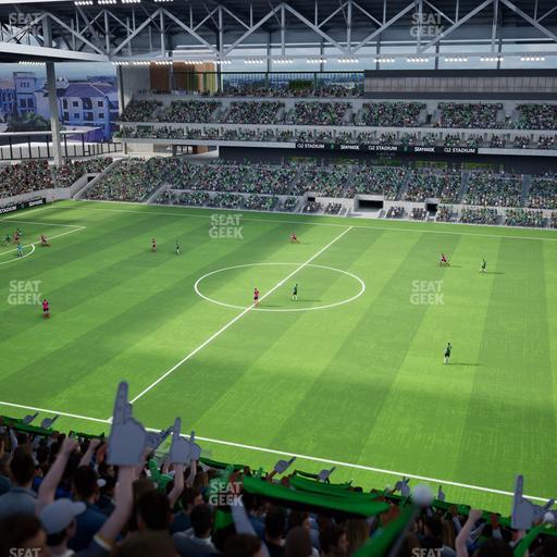 Q2 Stadium - Section 230 Seat View