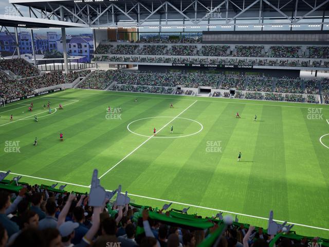 Q2 Stadium - Section 230 Seat View