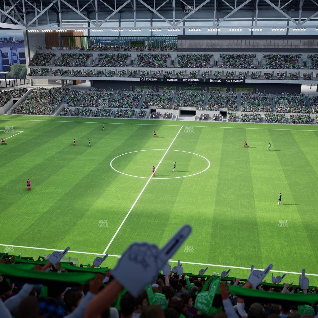 Q2 Stadium - Section 231 Seat View