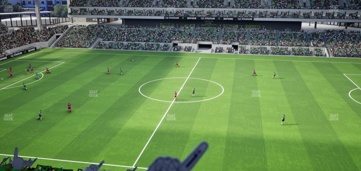 Q2 Stadium - Section 231 Seat View