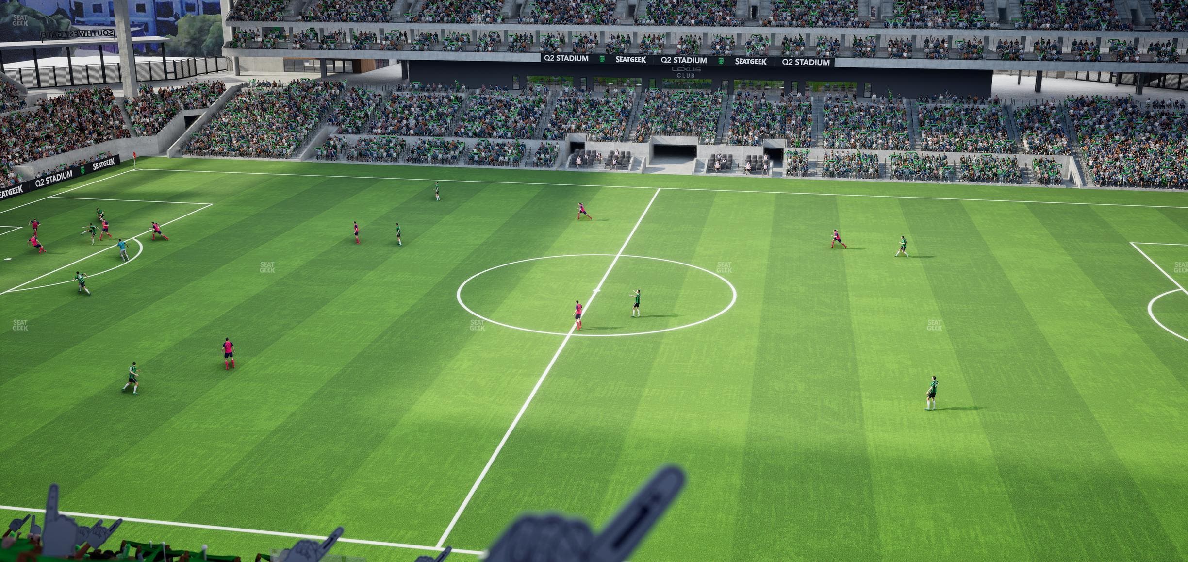 Q2 Stadium - Section 231 Seat View