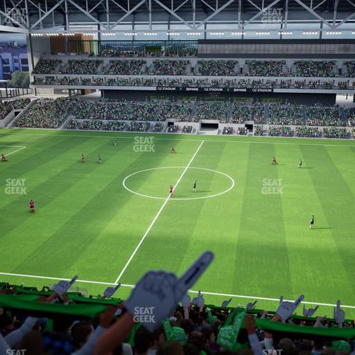 Q2 Stadium - Section 231 Seat View