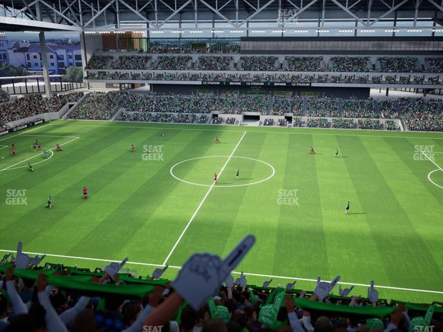 Q2 Stadium - Section 231 Seat View