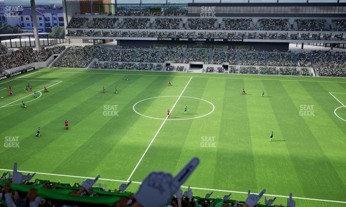 Q2 Stadium - Section 231 Seat View