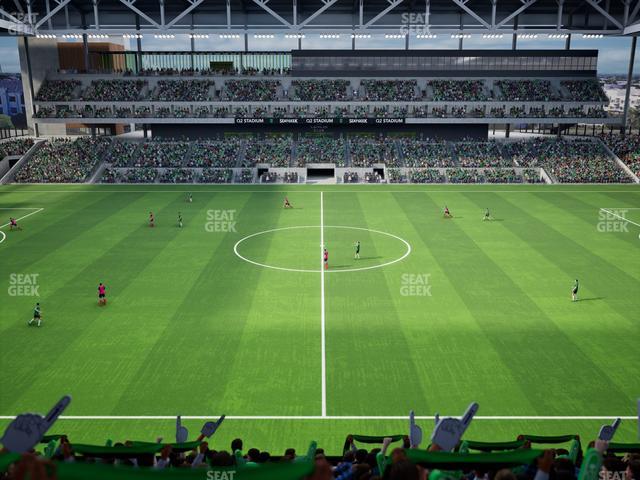 Q2 Stadium - Section 232 Seat View