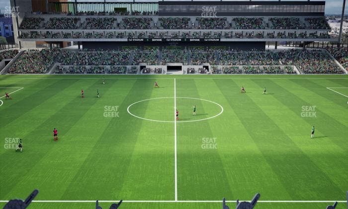 Q2 Stadium - Section 232 Seat View