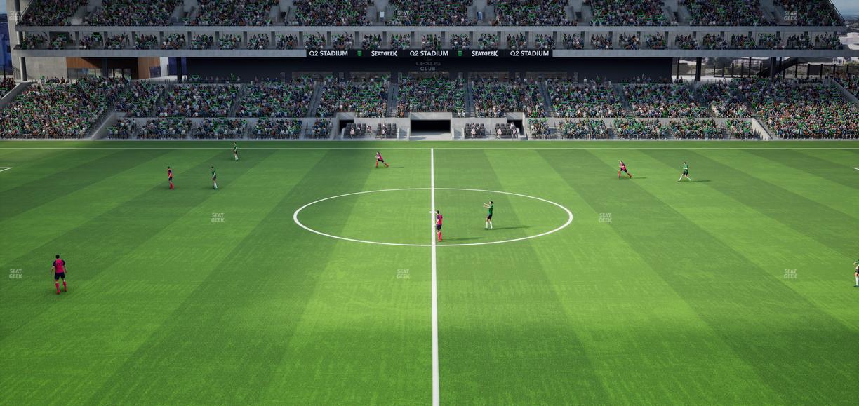Q2 Stadium - Section 232 Seat View