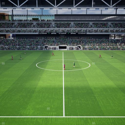 Q2 Stadium - Section 232 Seat View