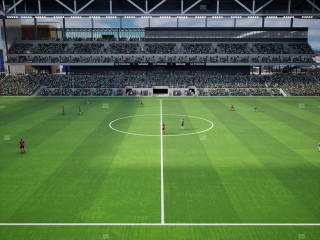 Q2 Stadium - Section 232 Seat View